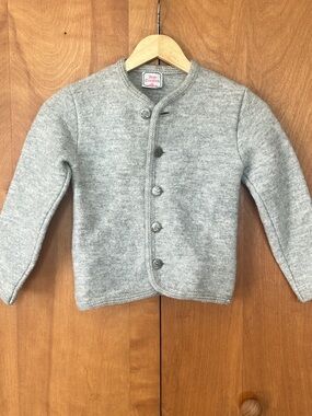 Boys agree New Wool Austrian Cardigan